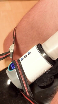 Left Alone to Post Orgasm Machines Restrained to a Cock Milking Machine for a Post Orgasm Torment