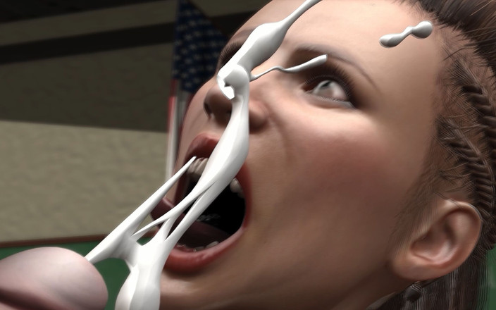 The animation shot: Дедушка встречает транса