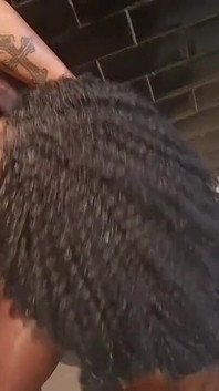 Brazilian Big Ass Fucking Her Lover in the Hot Tub at the Motel
