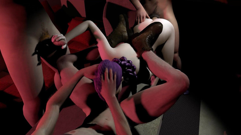 Wraith ward: ルミ:k-popのデーモンハンターズ、ダブルペネトレーションスリーサム