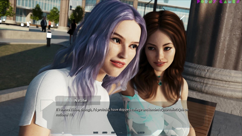 Porny Games: 1thousand的控制论诱惑 - 热辣的黑发取悦自己（4）