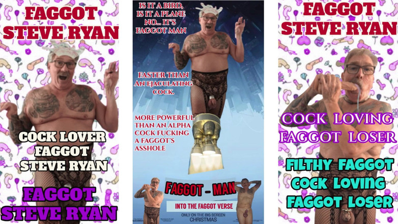 iamFAGsteve: I Love Cock I Am Homosexual Steve Ryan