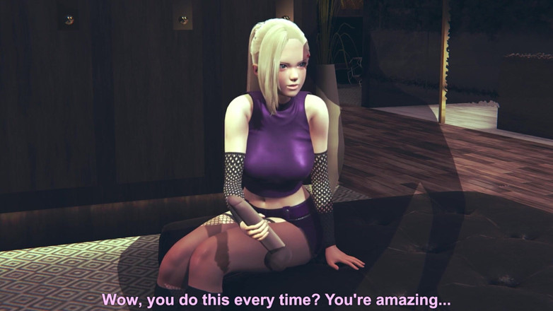 Waifu club 3D: Ino Yamanaka sorarsan sikini sıvazlayacak