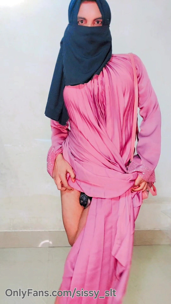 Sissy Slut Simran: ヒジャブ・ムスリムのヒジダ・キナー・レディボーイ