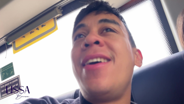 Lissa Brown: Couple Mess with Piss in Bus, Train and Public