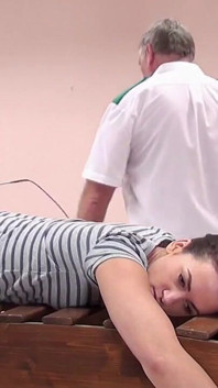 Tess Spanking Machine - Bare Back Whipping