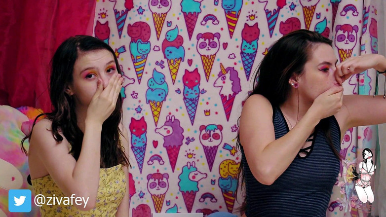 Ziva Fey: Ziva Fey are o competiție cu respirație cu Mewchii Fey