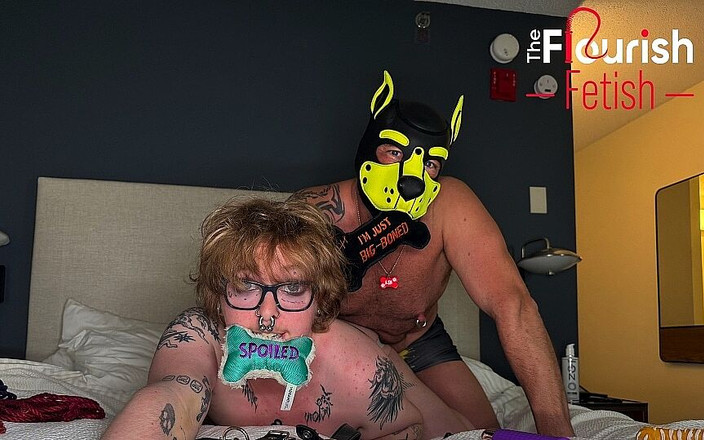 The Flourish XXX: Le délice de bondage de Coby Webb par le mauvais...