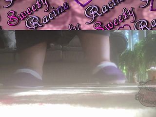 Sweety Racine: Giant SSBBW feet walking