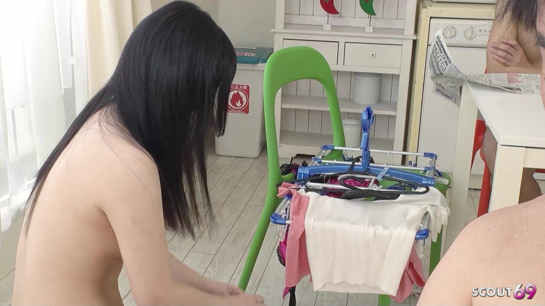 Asian porn collection: Japanese Teen Miyu Shiina Gives Older Neighbor a Blowjob Leading...