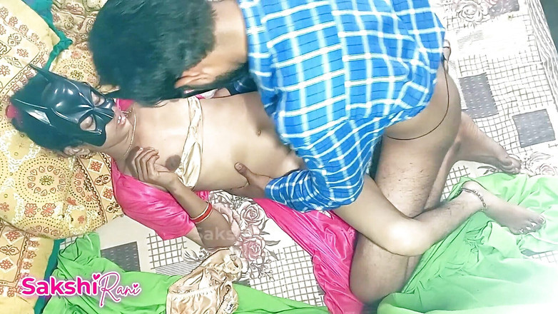 sakshi_raniii: Специальный День Святого Валентина - Silky Pink Nighty, Sakshi Бхабхи трахается с ее Dever хинди, секс