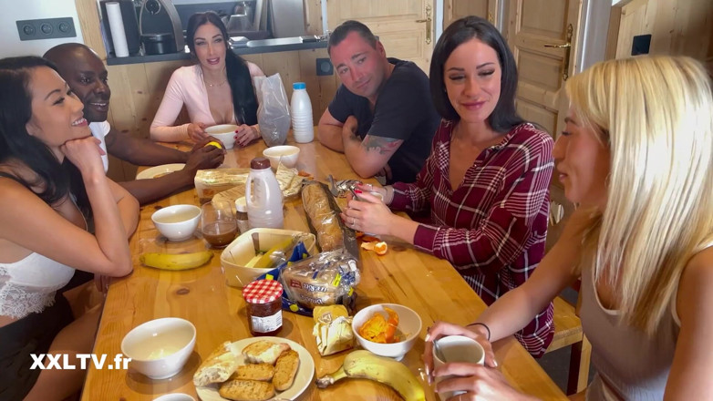 XXLTVFR: Orgy in a Chalet in the Mountains