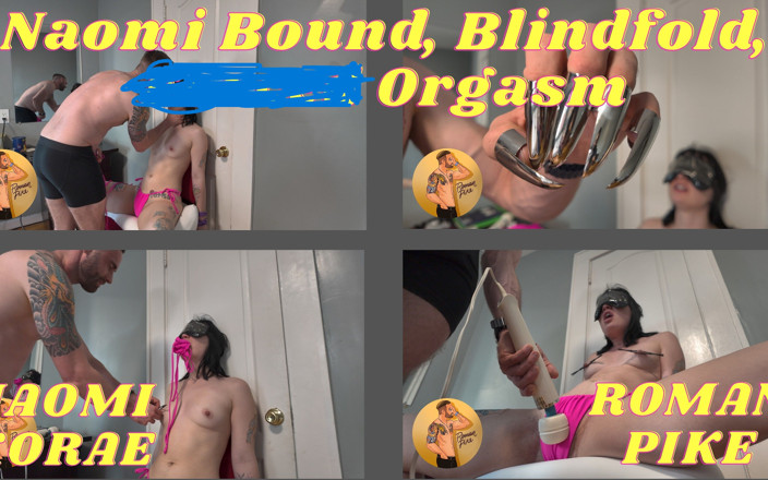Roman Pike: Naomi Bound Blindfold Orgasm 4K