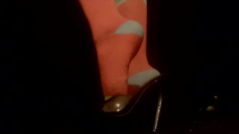 The Goddess Simone: Pink sweat socks fetish