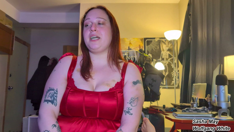 Wolfgang White Femdom: Zahradník nevlastní sestra chtěla rozmnožovací feat Sasha May - Tabuizovaná roleplay...