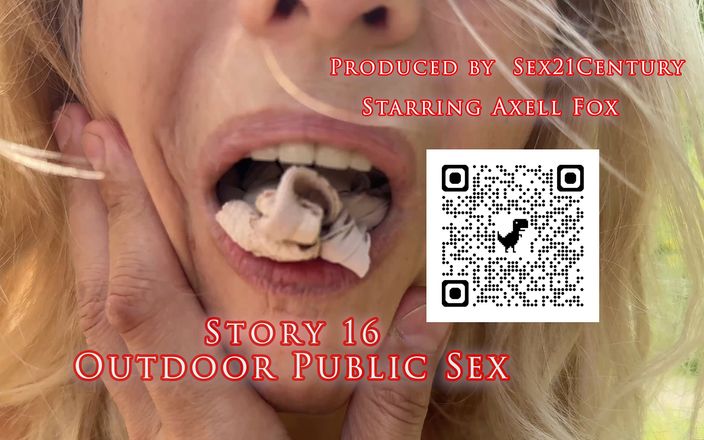 sex21century: Verhaal #16: Teef Axell Fox kleedt zich uit, zuigt, pist en...