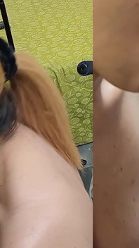 Fabiana's Footjob and Oral Sex