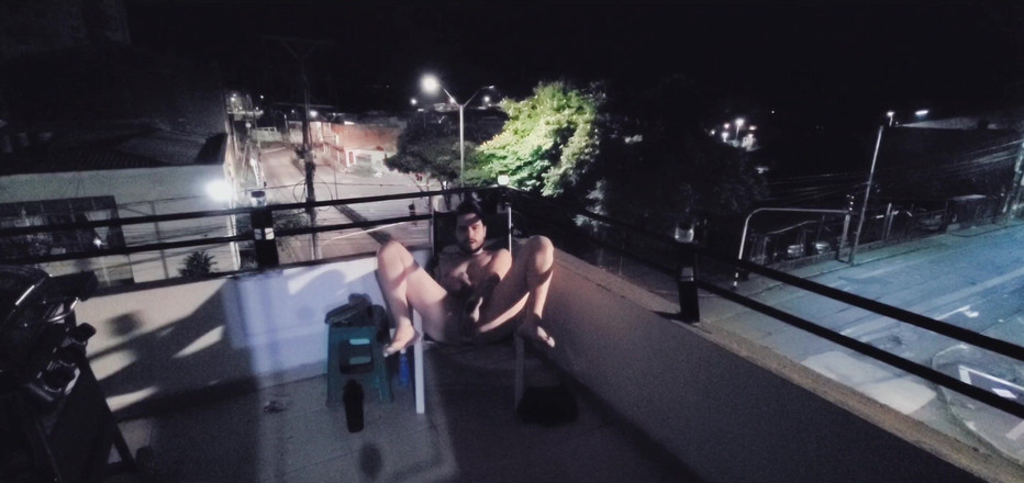 SlutClosetedfag: 阳台上的乐趣 第一部分