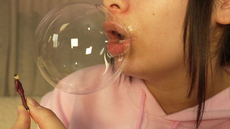 AmayaMori: Giantess Wife S Bubble Play Tiny Husband Learns His Place