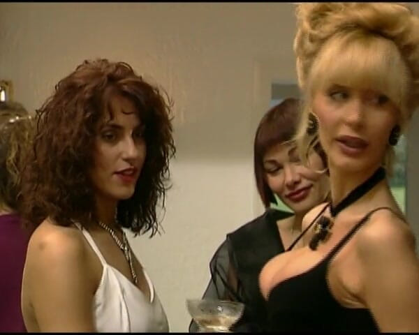 Deutsche Frauen: Perfect German Blonde Enjoys DP Threesome at the Naughty Party