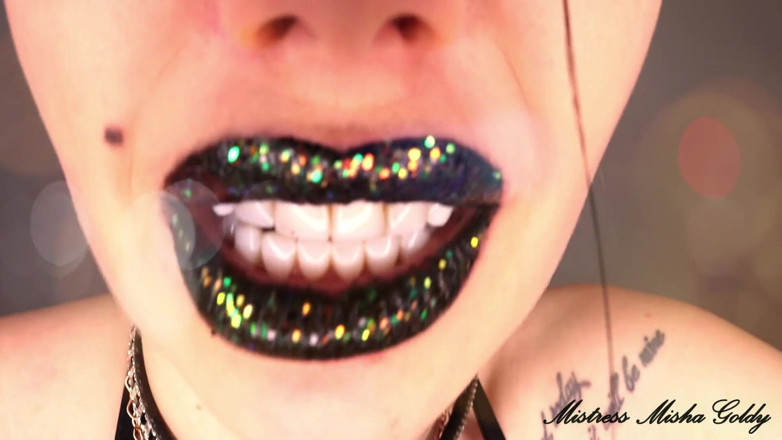 Goddess Misha Goldy: My magic lips have a power over you