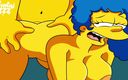 Hentai ZZZ: Homer e Marge, o cartoon vídeo pornô