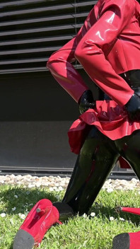 Rode latex lente