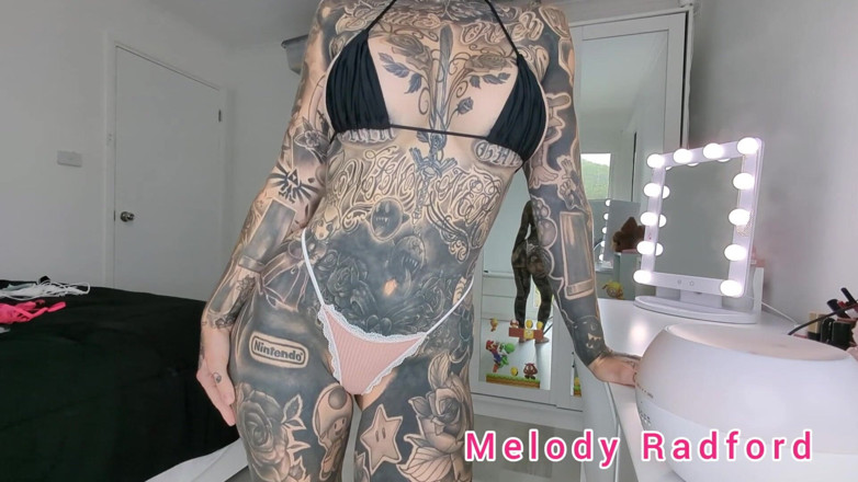 Melody Radford: Micro Bikini and Lace G String Try on Haul Petite...