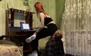 Petite Princesses FemDom (PPFemdom): Human Furniture Slave for Dominant Girl Tris in Yoga Pants -...