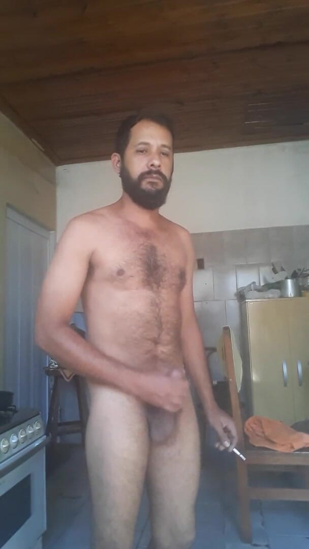 Stink HairyMale: Morning erection