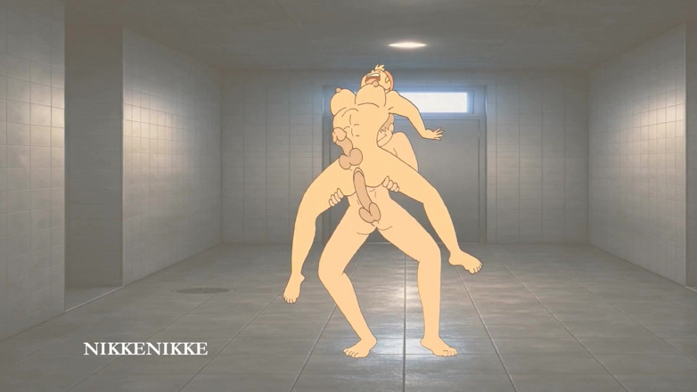 Nikkenikke animation: Yaoi: Rips Young Skater Twink Jax's Wet Little Briefs and...