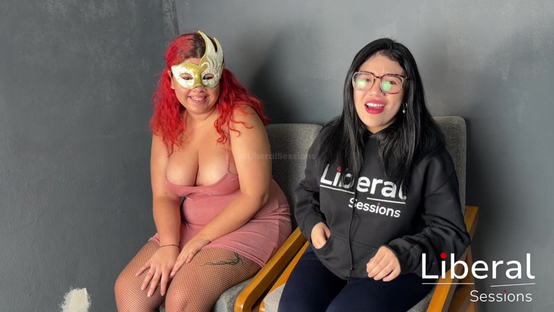 Liberal Sessions: A Curvy Girl with Big Tits Is Fucked Hard for...