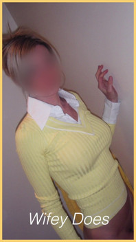 Wifey Looks Perfect in This Yellow Shirt