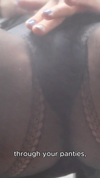Facesitting Handjob for a Virgin Tights Fetishist - Mistress Julia