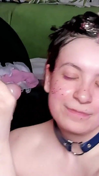 Submissive 18yo Extreme Deepthroat... She Sucks My Big Cock Until Facial Cumshot