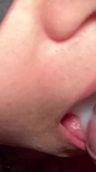Cumshot and Swallow