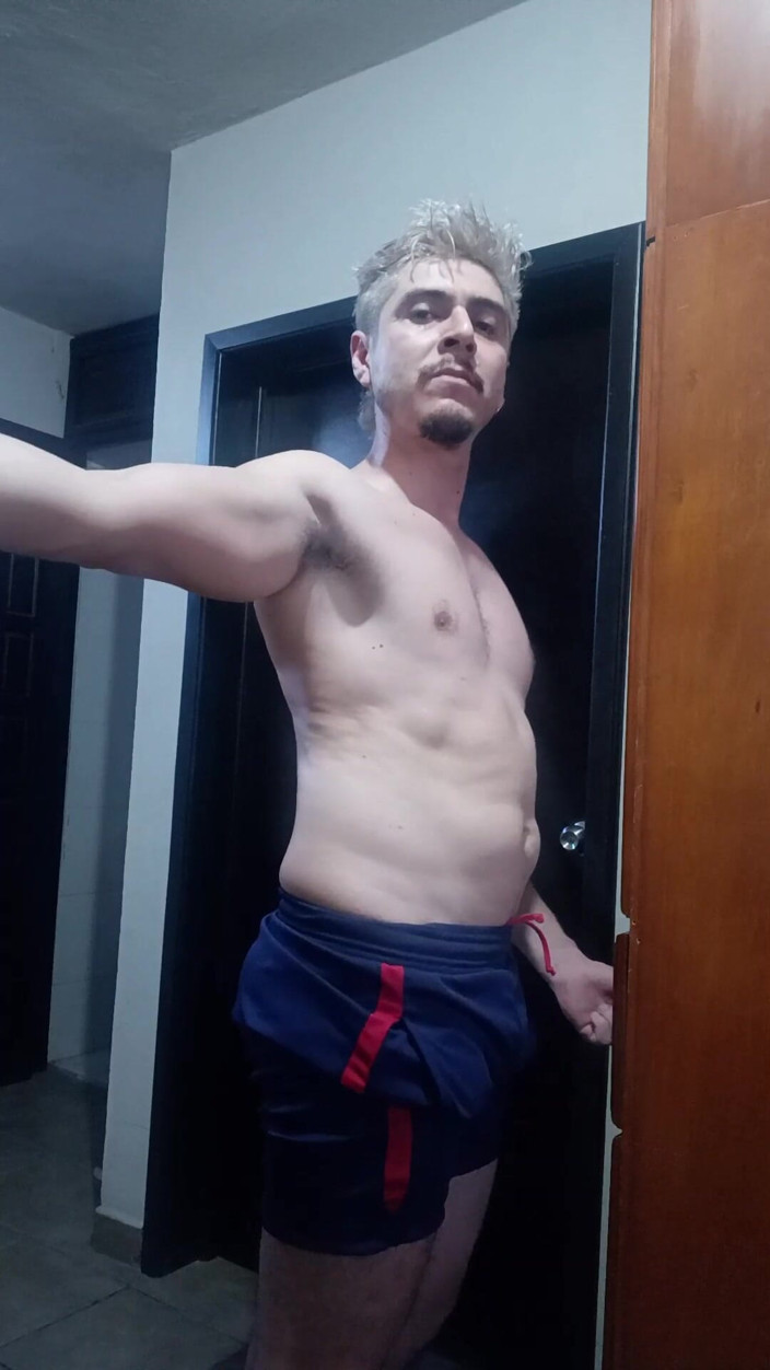 TabascoJake: Handsome Stud Flexing and Stripping