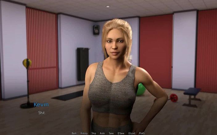 Dirty GamesXxX: Связанная студенткой: сильная блондиночка в спортзале, эпизод 39