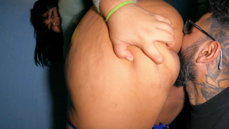 barbanegrazponto1onepov: Młody BBW pali i jebanie