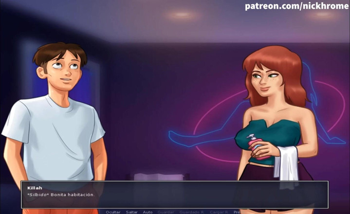 Cartoon Universal: Summertime saga deel 81 - sexshop avontuur deel 1 (Spaanse sub)