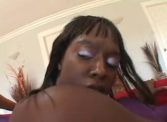 Cryptostudios: Petite ebony slut gets fucked from behind