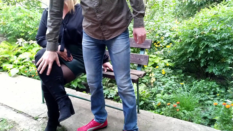 OurFetishLife: Naughty MILF is horny enough to do it outdoor
