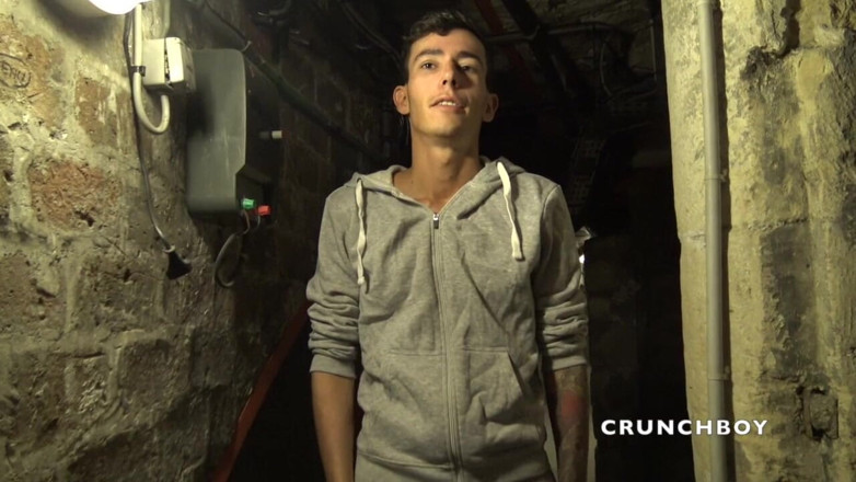 Twinks creampied by straight boys: Sexy slut fucked raw by Alexis Tivoli in the basement