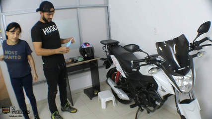 Emma vict: Latina miang mengongkek mekanik - pancutan mani di dalam mulut - lucah...