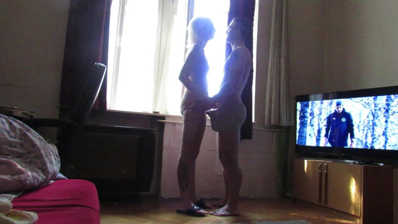 Cuteblonde666: My first sextape. Morning raw sex