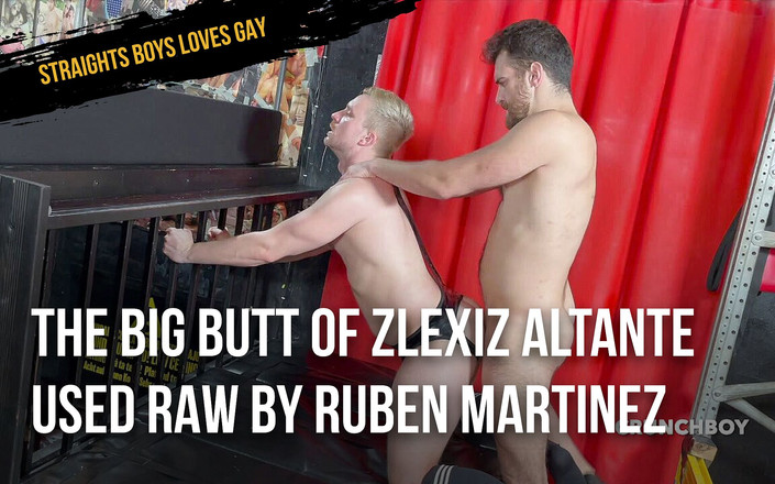 Straights boys loves gay: Velký zadek Zlexiz Altante použitý surový od Ruben Martinez
