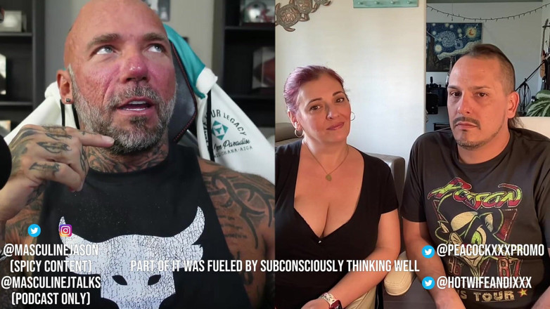 Raw and Uncensored with Masculine Jason: Redemption Interview Peacock Couple Episode 11