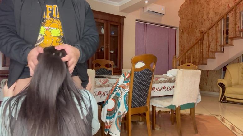 AmayaMori: Tôi đụ chị kế của tôi trong nhà bếp và liếm âm...