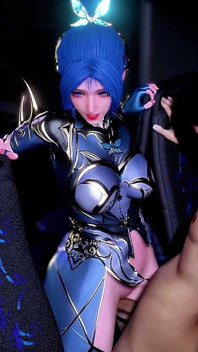 The Pixel Temptress: Big Boobs Awaken - 3D Animation Hentai