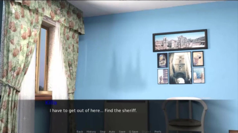 Visual Novels: Pine falls part 1